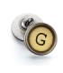 Pin de Solapa Magglass Boton de Maquina de Escribir Letra Letter G Mod 2 16mm