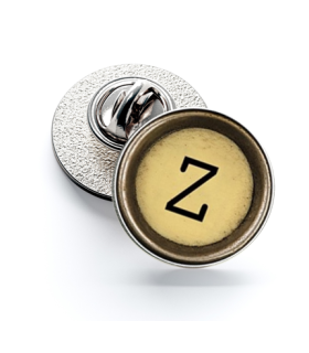 Pin de Solapa Magglass Boton de Maquina de Escribir Letra Letter Z Mod 2 16mm