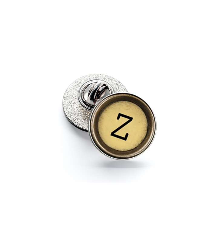 Pin de Solapa Magglass Boton de Maquina de Escribir Letra Letter Z Mod 2 16mm