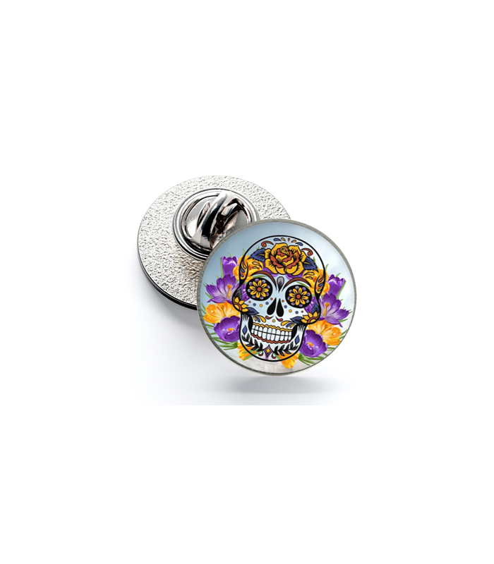 Pin de Solapa Magglass Calavera Catrina Nº1 16mm