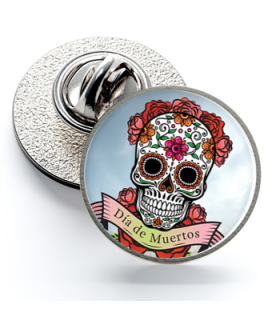 Pin de Solapa Magglass Calavera Catrina Nº12 16mm