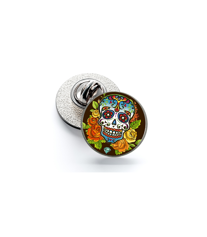Pin de Solapa Magglass Calavera Catrina Nº13 16mm