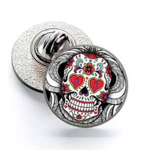 Pin de Solapa Magglass Calavera Catrina Nº14 16mm