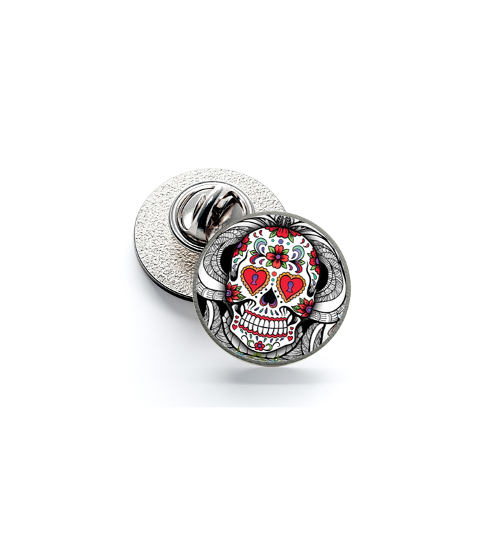 Pin de Solapa Magglass Calavera Catrina Nº14 16mm