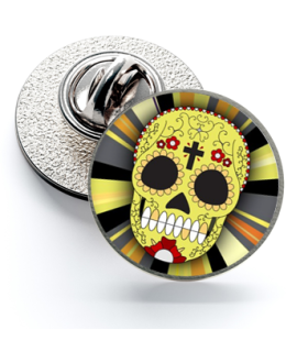 Pin de Solapa Magglass Calavera Catrina Nº15 16mm