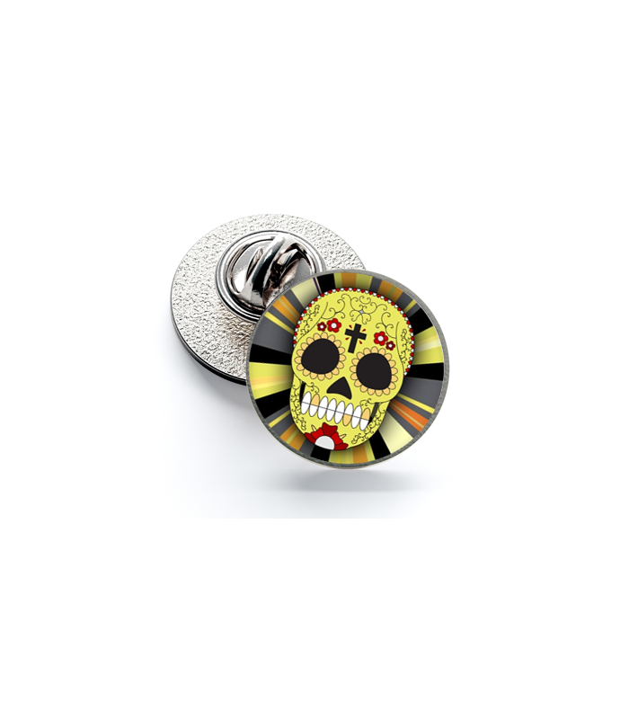 Pin de Solapa Magglass Calavera Catrina Nº15 16mm