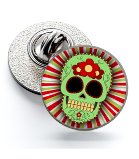 Pin de Solapa Magglass Calavera Catrina Nº16 16mm