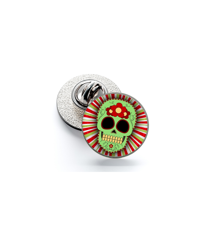Pin de Solapa Magglass Calavera Catrina Nº16 16mm