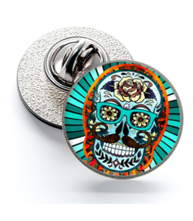 Pin de Solapa Magglass Calavera Catrina Nº19 16mm