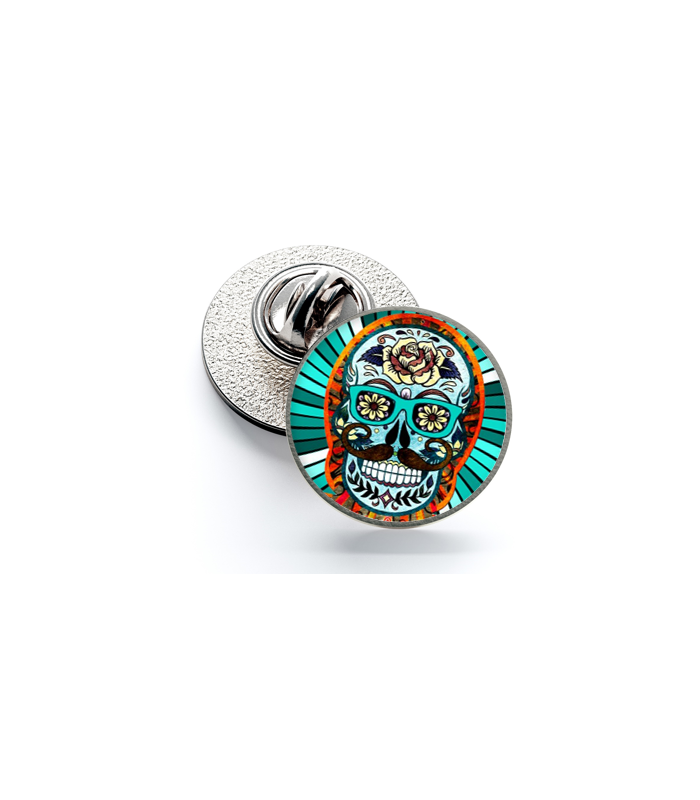 Pin de Solapa Magglass Calavera Catrina Nº19 16mm