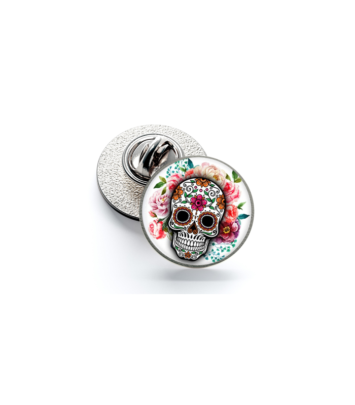 Pin de Solapa Magglass Calavera Catrina Nº20 16mm