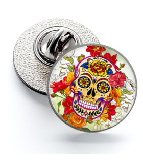 Pin de Solapa Magglass Calavera Catrina Nº22 16mm