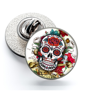 Pin de Solapa Magglass Calavera Catrina Nº23 16mm