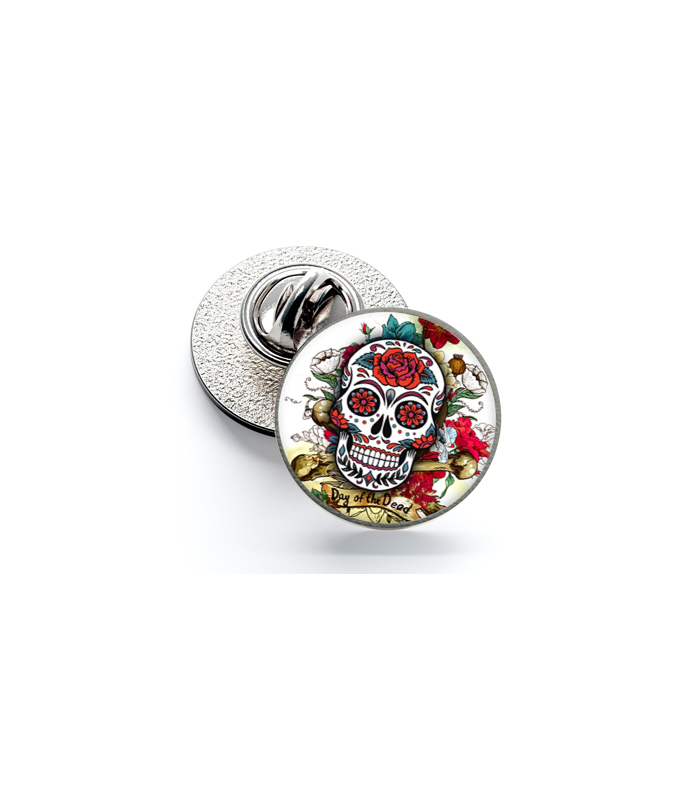 Pin de Solapa Magglass Calavera Catrina Nº23 16mm