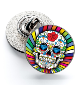 Pin de Solapa Magglass Calavera Catrina Nº3 16mm