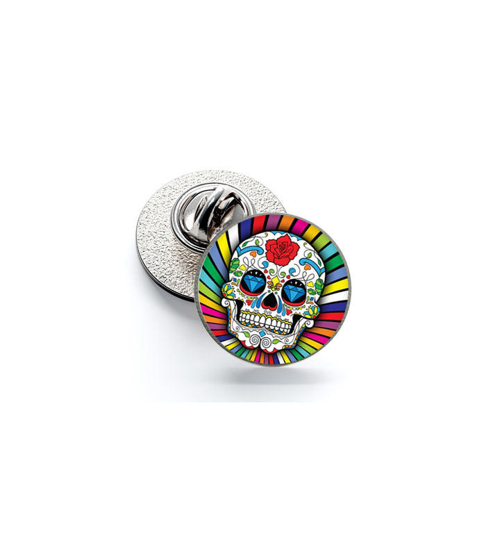 Pin de Solapa Magglass Calavera Catrina Nº3 16mm