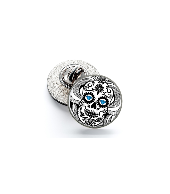 Pin de Solapa Magglass Calavera Catrina Nº5 16mm