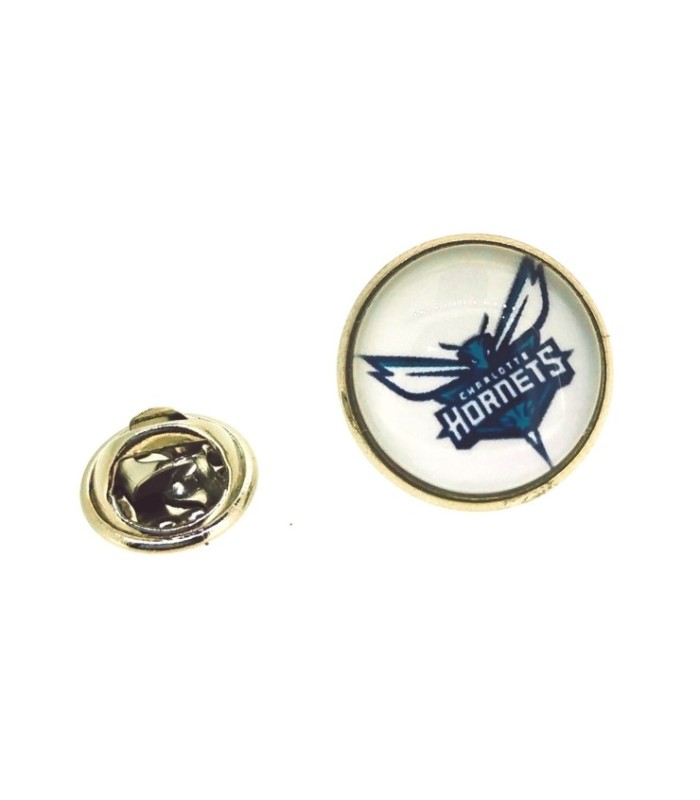 Pin de solapa Magglass Charlotte Hornets 18mm