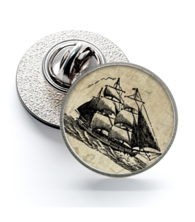 Pin de Solapa Magglass Grabados Barcos Nº1 16mm