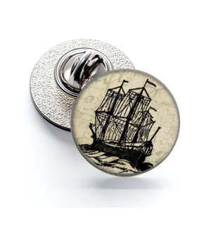 Pin de Solapa Magglass Grabados Barcos Nº10 16mm