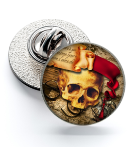 Pin de Solapa Magglass Ilustraciones Calavera Nº1 16mm