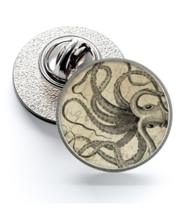 Pin de Solapa Magglass Monstruos y Criaturas del Mar Nº1 16mm