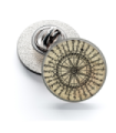 Pin de Solapa Magglass Rosa de los Vientos y Navegación Nº1 16mm