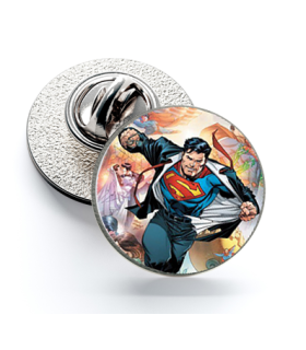 Pin de Solapa Magglass Superman Accion