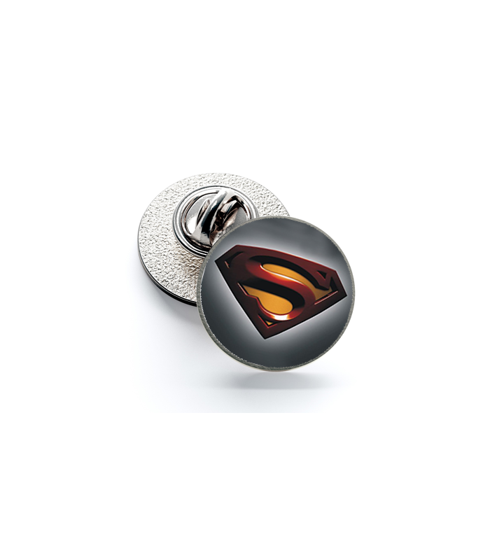 Pin de Solapa Magglass Superman New Logo Grey