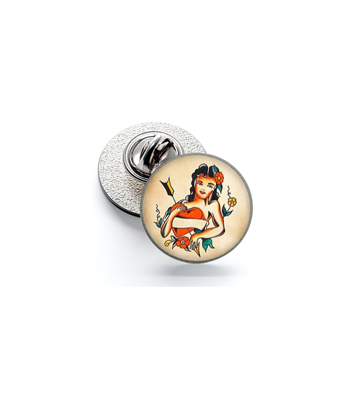 Pin de Solapa Magglass Vintage Tattoo Nº34 16mm