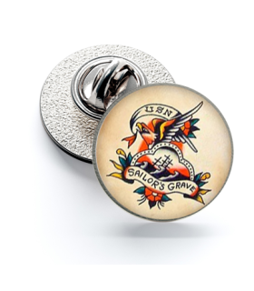 Pin de Solapa Magglass Vintage Tattoo Nº4 16mm