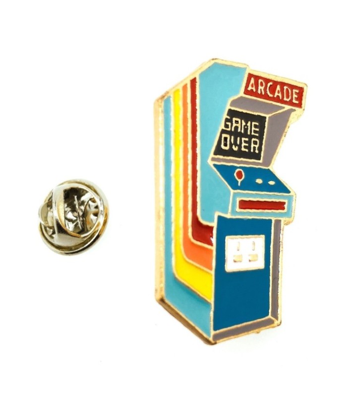 Pin de Solapa Máquina de Videojuegos Arcade 35x25 mm