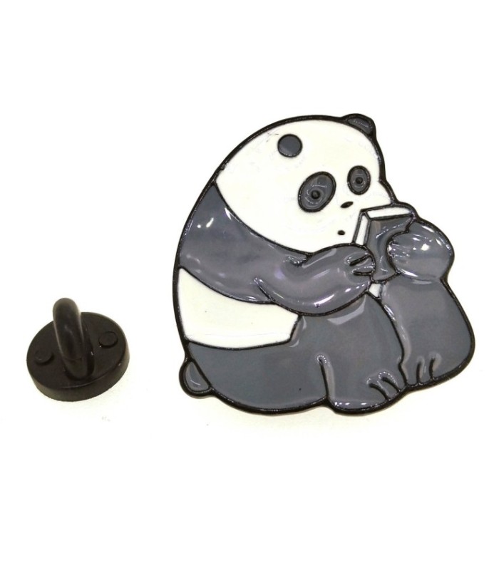 Pin de solapa Osito Panda 30x30mm