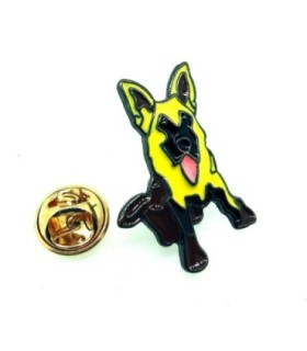 Pin de Solapa Pastor Alemán 25x20mm
