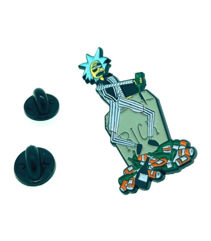 Pin de Solapa Rick And Morty