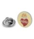 Pin de Solapa Sagrado Corazón de Jesus 16mm