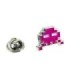 Pin de Solapa Space Invaders 8 bits Fucsia