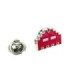 Pin de Solapa Space Invaders 8 bits Red