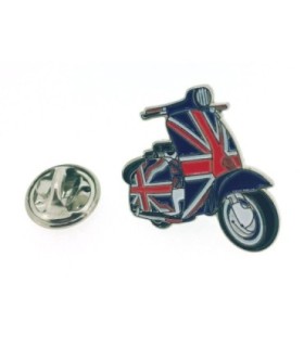 Pin de Solapa Vespa Bandera Union Jack Reino Unido