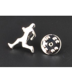 Pin Runner Plateado