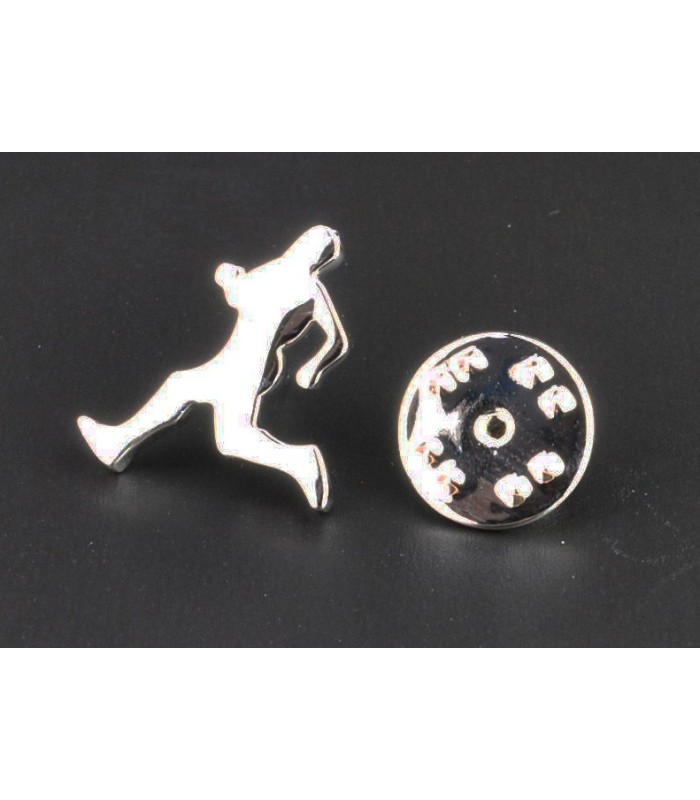Pin Runner Plateado