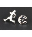 Pin Runner Plateado