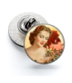 Pin Up Girls n 13 16mm Magglas Pin