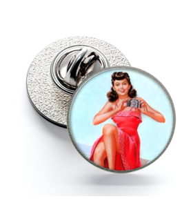 Pin Up Girls n 17 16mm Magglas Pin