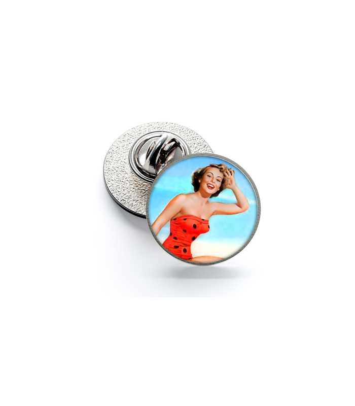 Pin Up Girls n 7 16mm Magglas Pin