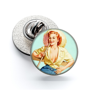 Pin Up Girls n 8 16mm Magglas Pin