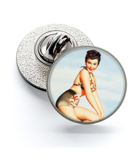 Pin Up Girls n 9 16mm Magglas Pin