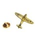 RAF Spitfire Plated 31x25mm Pin