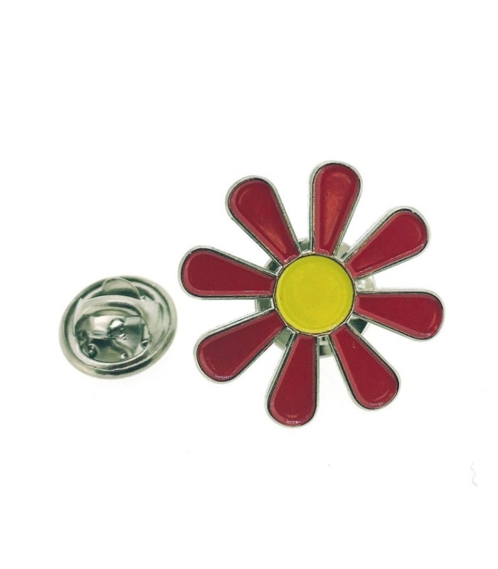 Red and Yellow Margarita Requeté Pin
