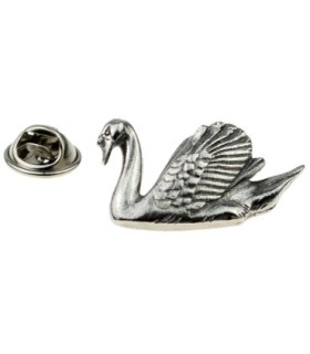 Silver Deer 17 mm Pin